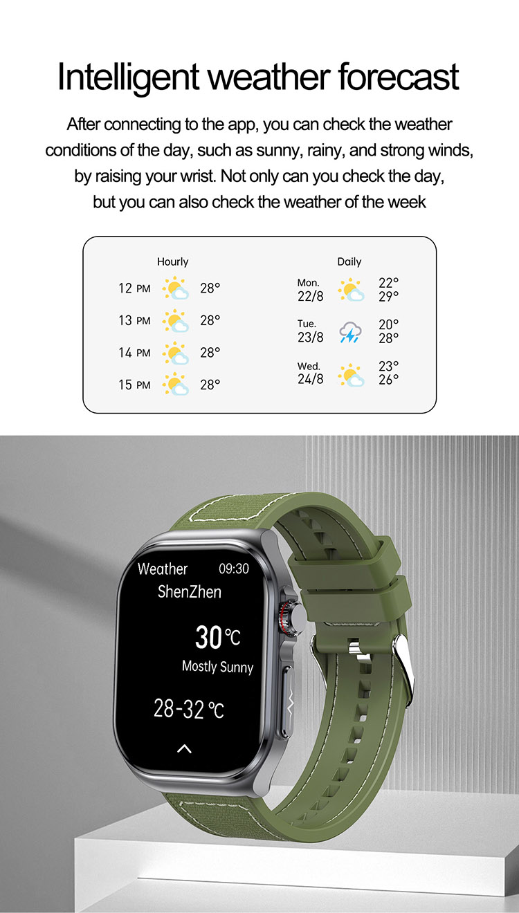 ET585 Weather forecast Smartwatch